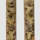 Zwei Rokoko-Pilaster mit Engelsköpfen und Rocaillen - фото 1