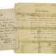 Lot de deux documents militaires, 1918-1919. - Foto 1
