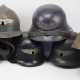 Luftschutz: Stahlhelm - 6 Exemplare. - photo 1