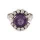 AMETHYST-RING MIT BRILLANTBESATZ - photo 1