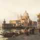 A. LÖFFLER, ANSICHT DES CANAL GRANDE MIT BLICK AUF SANTA MARIA DELLA SALUTE - photo 1