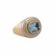 Unikatring mit Aquamarin ca. 3,7 ct, - photo 1