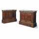 Vile and Cobb. A PAIR OF GEORGE II MAHOGANY SIDE CABINETS - photo 1