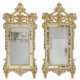 A PAIR OF ITALIAN NEOCLASSICAL GILTWOOD PIER MIRRORS - фото 1