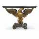 A WILLIAM AND MARY EBONISED AND GILTWOOD EAGLE CONSOLE TABLE - фото 1