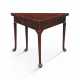 A GEORGE II MAHOGANY AND BURR-YEW TABLE - photo 1