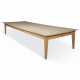 AN ENGLISH OAK LARGE DINING-TABLE - photo 1