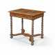 A WILLIAM AND MARY OYSTER-VENEERED OLIVEWOOD, WALNUT AND FRUITWOOD SIDE TABLE - Foto 1