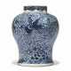 A CHINESE BLUE AND WHITE LARGE BALUSTER VASE - photo 1
