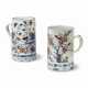 A PAIR OF CHINESE IMARI-STYLE TANKARDS - фото 1