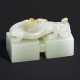A WHITE JADE `DOUBLE` SEAL - фото 1