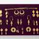 Elf Paar Ohrringe und drei Haarnadeln , Größtenteils Römische Kaiserzeit 1.-3. Jahrhundert n. Christus und einige wenige nachantike Stücke - фото 1