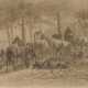 Franz Adam, Rastende Soldaten mit ihren Pferden am Waldrand - фото 1