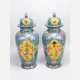 Pair of large imperial Chinese cloisonné vases - photo 1
