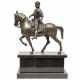 Reiterstandbild des spätmittelalterlichen Feldherrn Bartolomeo Colleoni zu Pferd in Bronze - Foto 1