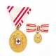 Ehrenzeichen vom Roten Kreuz - Bronzene Ehrenmedaille 1914 und Miniatur - photo 1
