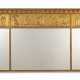 A REGENCY GILTWOOD AND COMPOSITION OVERMANTLE MIRROR - фото 1