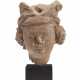 A TERRACOTTA HEAD OF A YOUTH - photo 1