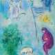 Marc Chagall. Découverte de Chloé par Daphnis (From: Daphnis et Chloé) - Foto 1