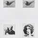 René Magritte. Assembled Lot of 4 Etchings - Foto 1