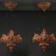 A PAIR OF FRENCH TERRACOTTA MODELS FOR SANCTUARY LAMPS - Foto 1