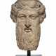 A ROMAN MARBLE HERM HEAD - фото 1