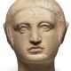 AN ETRUSCAN TERRACOTTA HEAD OF A YOUTH - фото 1