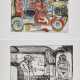 Franz Ringel. Mixed Lot of 2 Etchings - фото 1