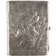 A RUSSIAN SILVER CIGARETTE CASE SHOWING IVAN TSAREVICH ON THE GREY WOLF AFTER A PAINTING BY MIKHAIL VASNETSOV - фото 1