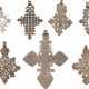 A COLLECTION OF SEVEN COPTIC BREAST CROSSES - фото 1