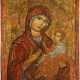 A SMALL ICON SHOWING THE MOTHER OF GOD - photo 1