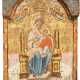 THE CENTRAL PANEL OF A TRIPTYCH SHOWING THE ENTHRONED MOTHER OF GOD - photo 1