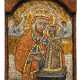 THE CENTRAL PANEL OF A TRIPTYCH SHOWING THE MOTHER OF GOD OF THE 'UNFADING ROSE' - фото 1