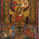 A DATED MULTI-PARTITE ICON SHOWING THE MOTHER OF GOD AND SELECTED SAINTS - photo 1