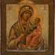 AN ICON SHOWING THE SMOLENSKAYA MOTHER OF GOD - фото 1