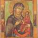 A LARGE ICON SHOWING THE TIKHVINSKAYA MOTHER OF GOD - фото 1