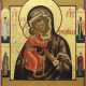 AN ICON SHOWING THE FEODOROVSKAYA MOTHER OF GOD - photo 1