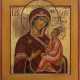 AN ICON SHOWING THE MOTHER OF GOD OF TIKHVIN - Foto 1
