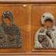 TWO EMBROIDERIES OF ICONS OF THE MOTHER OF GOD - Foto 1