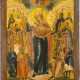 A LARGE ICON SHOWING THE MOTHER OF GOD 'JOY TO ALL WHO GRIEVE' - Foto 1