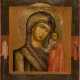 A LARGE ICON SHOWING THE KAZANSKAYA MOTHER OF GOD - photo 1