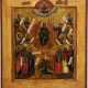 AN ICON SHOWING THE PRAISE OF THE MOTHER OF GOD (THE PROPHETS FORETOLD YOU) - photo 1