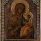 A SMALL ICON SHOWING THE IVERSKAYA MOTHER OF GOD - фото 1