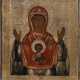 AN ICON SHOWING THE MOTHER OF GOD OF THE SIGN - Foto 1