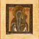 A SMALL ICON OF THE MOTHER OF GOD 'O VSEPYETAYA MATI' (O ALL-HYMNED MOTHER) - фото 1