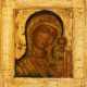 AN ICON SHOWING THE KAZANSKAYA MOTHER OF GOD - Foto 1