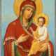 A MONUMENTAL DATED ICON OF THE QUICK TO HEAR MOTHER OF GOD (SKOROPOSLUSHNITSA) - Foto 1