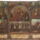 A LARGE ICON SHOWING THE MOTHER OF GOD TRIPTYCH IN THE ST. ANDREW MONASTERY ON MOUNT ATHOS - фото 1