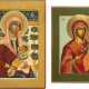TWO ICONS SHOWING IMAGES OF THE MOTHER OF GOD - Foto 1