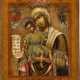AN ICON SHOWING THE MOTHER OF GOD 'AXION ESTIN' (DOSTOYNO EST) - фото 1